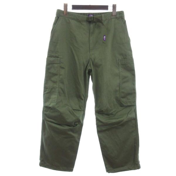 【中古】ノースフェイス パープルレーベル Chino Cargo Pocket Field Pants NT5413N カーゴパンツ カーキ 30 メンズ vectorpremium_022-902510150047