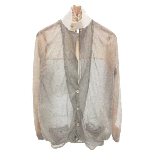 サカイ sacai ドッキングジャケット カーディガン ブルゾン スタンド