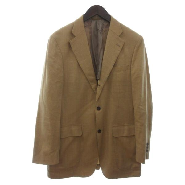 未使用級！J.PRESS 圧縮ウール テーラードジャケット LL ジェイプレス J.PRESS シングル テーラードジャケット ウール シルク混