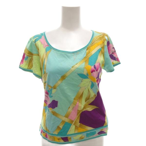 LEONARD（レオナール） LEONARD Tシャツ カットソー M 水色 ライト