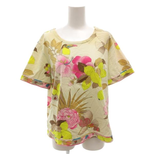 LEONARDトップス Vネック 半袖 LEONARDトップス Vネック 半袖