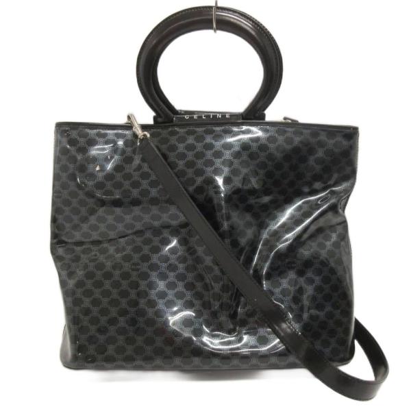 CELINE セリーヌ　オールド ハンドバッグ マカダム　MC99/2 美品 CELINE（セリーヌ） ヴィンテージ ショルダー トートバッグ マカダム柄