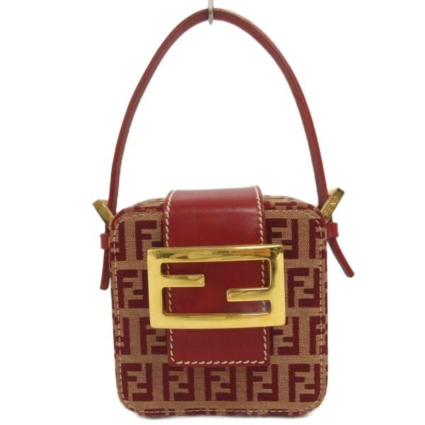 FENDI（フェンディ） ズッキーノ ミニ バニティポーチ ハンドバッグ