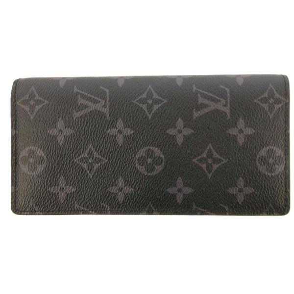 ルイヴィトン モノグラム エクリプス ポルトフォイユ ブラザ 長財布 LOUIS VUITTON（ルイ・ヴィトン） 美品 ポルトフォイユ ブラザ