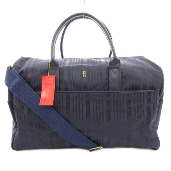 Roberta di Camerino 黒 ボストンバッグ ロベルタディカメリーノ Roberta di Camerino タグ付き 2WAY ボストン