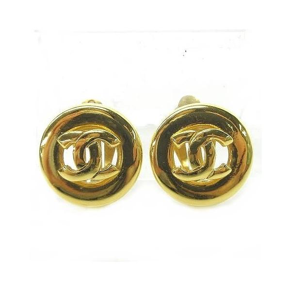 シャネル CHANEL 90's ヴィンテージ ココマーク イヤリング