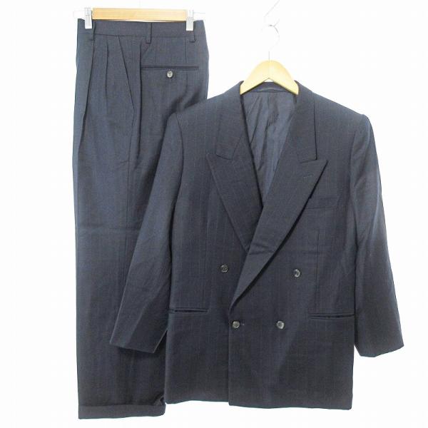 ルチアーノバルベラ LUCIANO BARBERA 美品 セットアップ ダブル