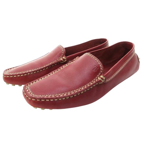 トッズ TOD'S ドライビングシューズ ローファー モカシン レザー