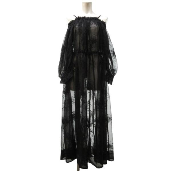 【中古】未使用品 ライト WRYHT タグ付 24SS GATHERED FOLK DRESS ワンピース ドレス オフショルダー 約M ■BL4 未使用品 ライト WRYHT タグ付 24SS GATHERED FOLK DRESS ギャザー