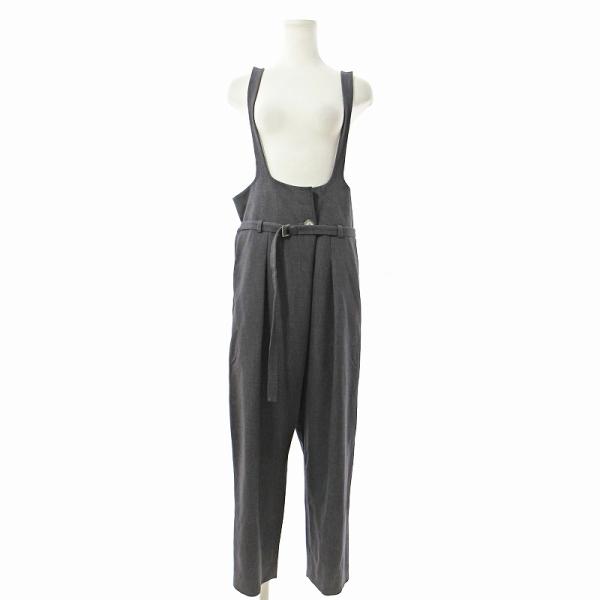 エンフォルド ENFOLD 美品 18AW サスペンダーパンツ サロペット