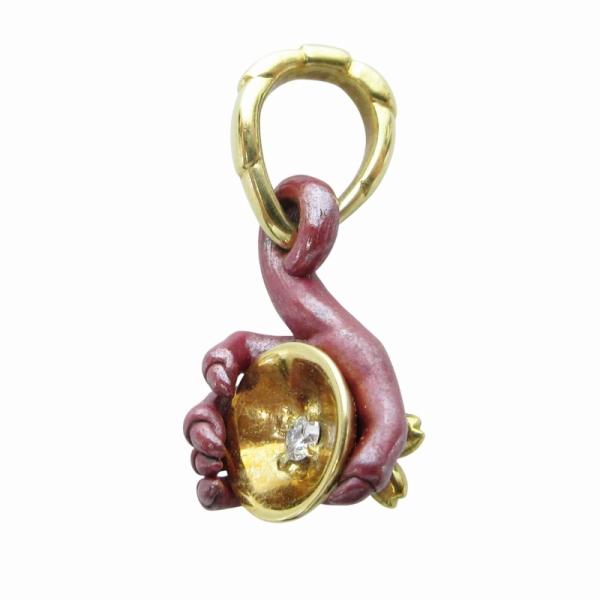 k18 ブラッディマリー bloodymarry ペンダント ネックレス ブラッディマリー Bloody Mary 金杯 ペンダント ネックレストップ 緋銅