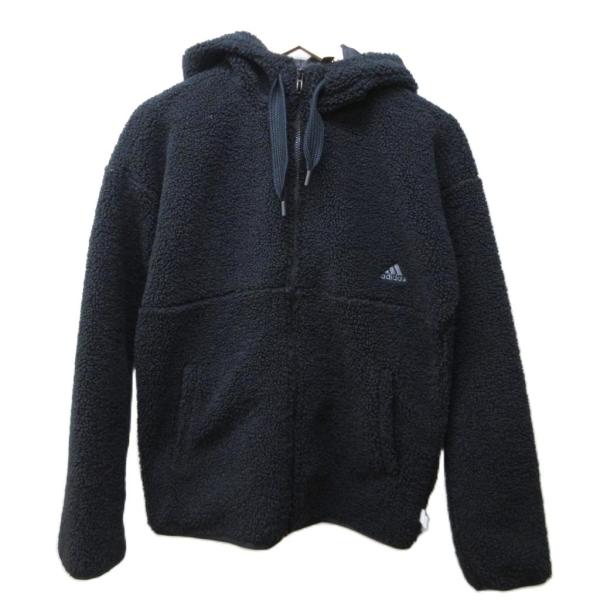 【値下げ中‼️】⭐️1点限り adidasダークブルー ジップアップジャケット アディダス adidas ジュニア ウインド上下セット U ウーブン トラック