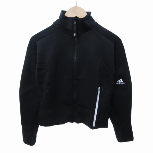 トラックジャケット 黒 ジャージ アディダス ロゴ ストリート adidas（アディダス） タグ付き ZNE Sportswear Track Top トラック