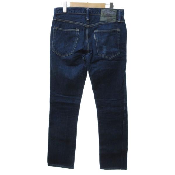 ブルーブルー BLUE デニムパンツ ジーンズ ストレート コットン