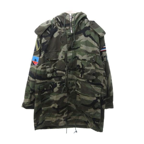 サンローラン パリ SAINT LAURENT PARIS 希少 美品 16SS ミリタリー
