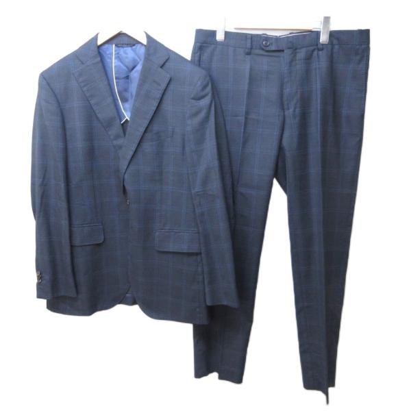 S　美品　スーツカンパニー　春夏スーツセットアップ ザ・スーツカンパニー THE SUIT COMPANY SILK WEAVE スーツ