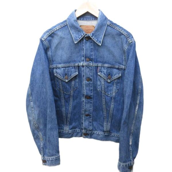 90s LEVIS デニムジャケット BIG E 40 サード 日本製 Levi's リーバイス 90s ビックE オールド 復刻 557 3RD デニム