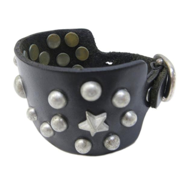 our legacy star fall バングル ブレスレット スタッズ アワーレガシー OUR LEGACY STAR FALL BRACELET BLACK BRIDLE スター