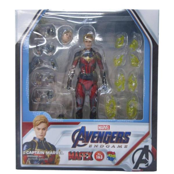 メディコムトイ MEDICOM TOY マフェックス MAFEX No.163 キャプテン マーベル エンドゲームver アベンジャーズ マーベル フィギュア