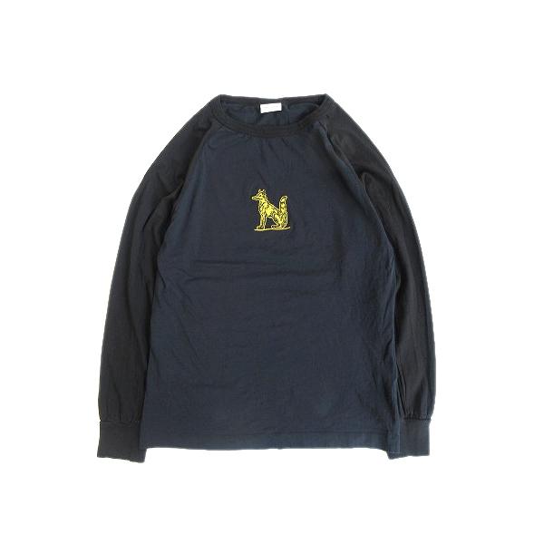 中古 ドリスヴァンノッテン Dries Van Noten キツネ 刺繍 ラグラン Tシャツ カットソー 長袖 ロンt サイズs 紺 ネイビー 黒 ８ メンズ ベクトル 古着 026 ブランド古着販売のベクトル 通販 Yahoo ショッピング