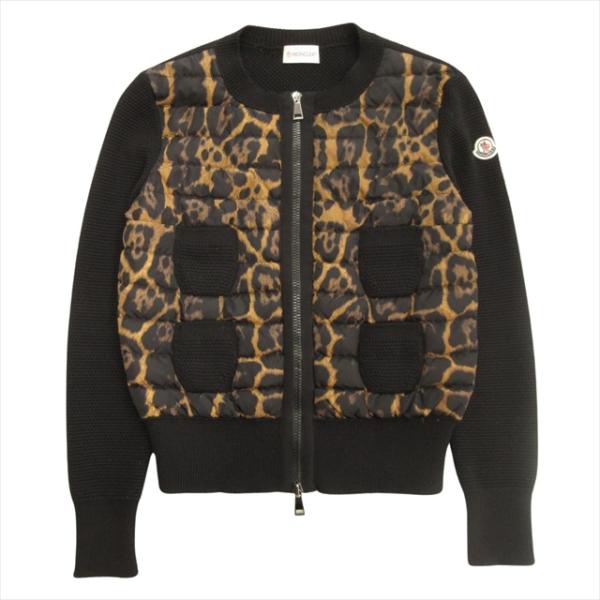 【極美品】モンクレール カーディガン トリコット ラッフルトリムジャケット XS 極美品】モンクレール カーディガン トリコット ラッフルトリム