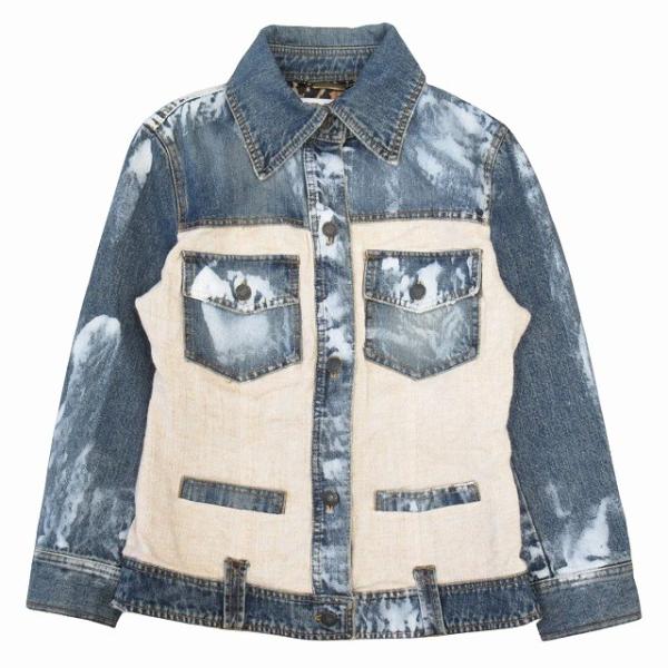 DOLCE&GABBANA 美品 02SS ドルチェ&ガッバーナ ドルガバ ペイント加工  