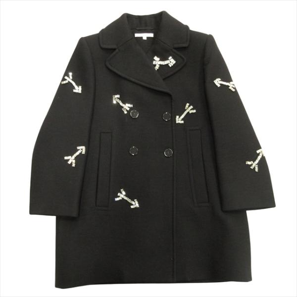 美品 14aw カルヴェン CARVEN アロー ダブル ハーフ コート ジャケット