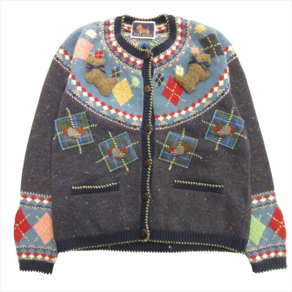 pinkhouseのぬいぐるみ付き 長袖ニットセーター ユニセックス】オーバーサイズぬいぐるみニット（ニット/セーター