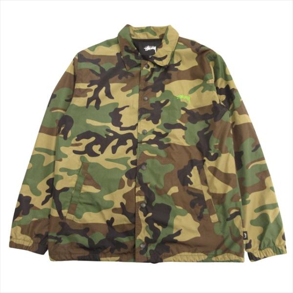 Stüssy カモフラージュ ナイロンジャケット　コーチジャケット STUSSY（ステューシー） カモフラ クルーズ コーチ ジャケット CAMO