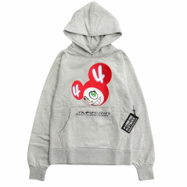 未使用品 ルイス・ハミルトン × 村上隆 +44 TM/KK ロゴ DOB パーカー