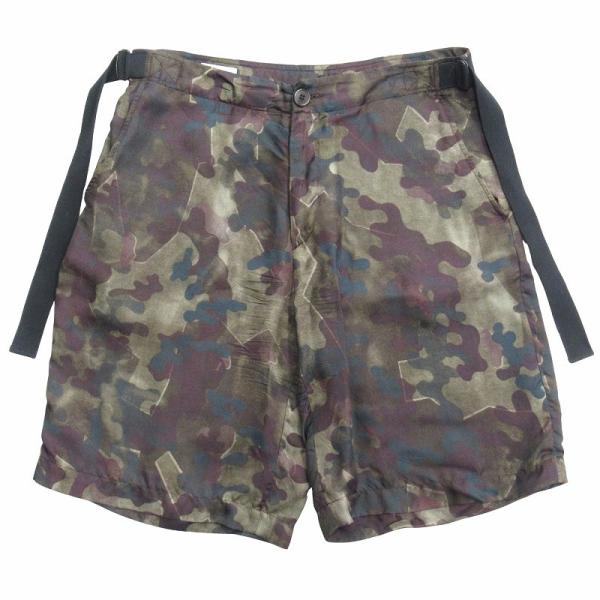 ドリスヴァンノッテン DRIES VAN NOTEN カモフラ レーヨン ハーフ