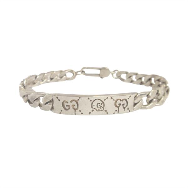 【美品】GUCCI ゴースト IDプレート チェーンブレスレット シルバー 楽天市場】【3,000円OFF☆決算クーポン】グッチ ブレスレット GUCCI