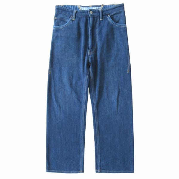 【中古】15SS ジュンヤワタナベマン JUNYA WATANABE MAN コムデギャルソン COMME des GARCONS 刺し子 5P パンツ S 15SS ジュンヤワタナベマン JUNYA WATANABE MAN コムデギャルソン