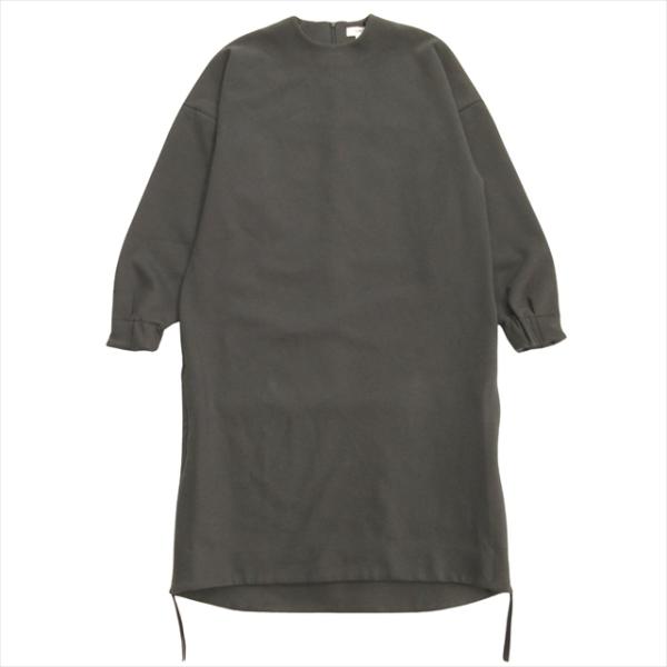 美品 21aw ハイク HYKE サイドジップ ワンピース ドレス カットソー