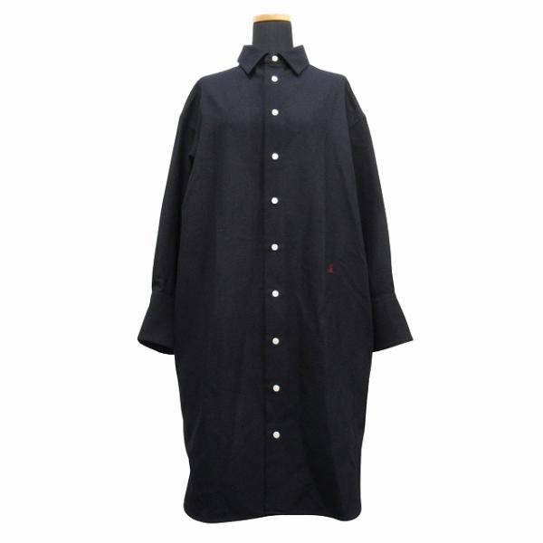 美品 マディソンブルー MADISONBLUE ウール シャツ ワンピース ドレス