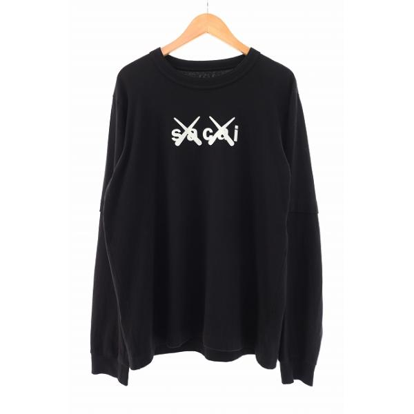 サカイ 21AW カウズ プリント ロングスリーブTシャツ Size 4 | www