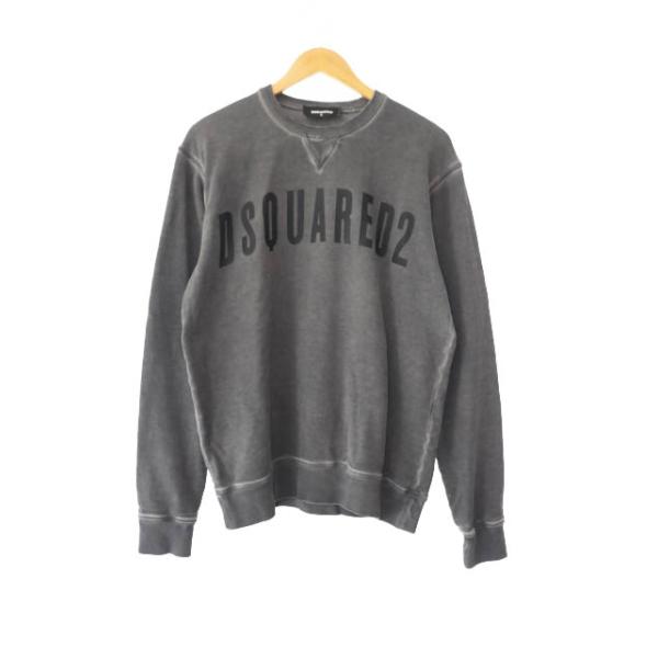 DSQUARED2 ディースクエアード 19AW 後染め ヴィンテージ加工 ロゴ 