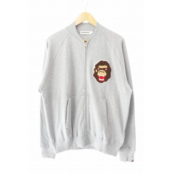 A BATHING APE アベイシングエイプ Patch Zip Up Sweat パッチ