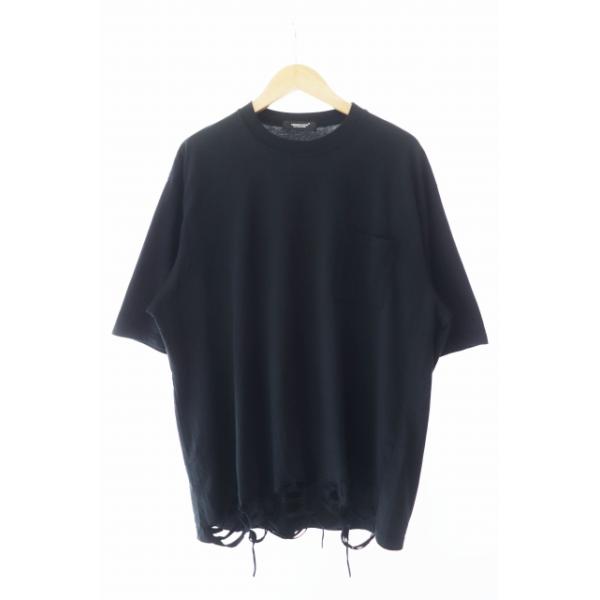 アンダーカバー UNDERCOVER 23AW damage pocket tee ダメージ加工  