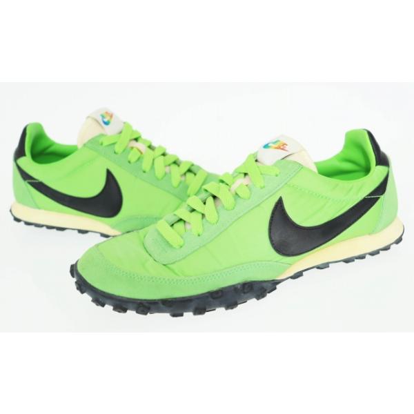 【中古】ナイキ NIKE waffle racer 17 premium ワッフル レーサー プレミアム 876257-300 26 グリーン ▲■250311 NIKE（ナイキ） NIKE waffle racer 17 premium ワッフル レーサー