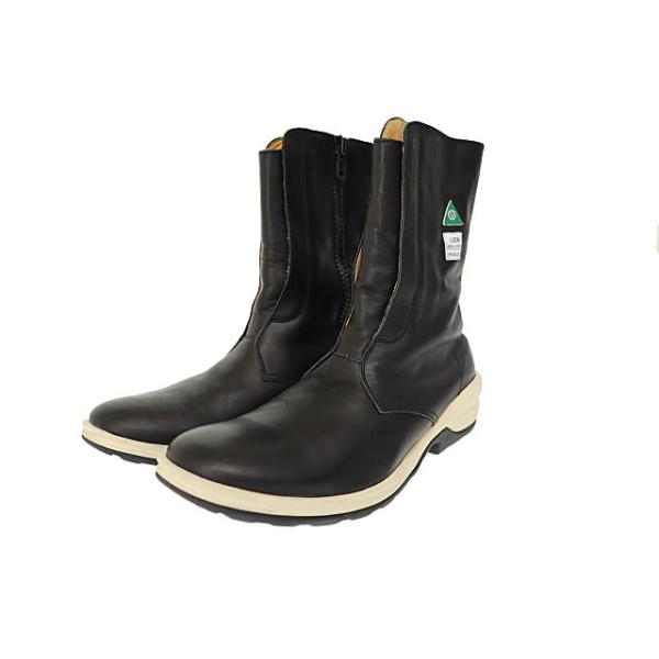 UNDERCOVER メンズブーツ アンダーカバー UNDERCOVER 07SS PURPLE期 SIDE ZIP BOOTS ME MAKE