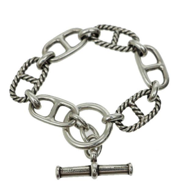 GUCCI グッチ　Gリンクチェーン　ヴィンテージ　ブレスレット　43939 GUCCI（グッチ） GUCCI 70s VITAGE ヴィンテージ Anchor Link Silver
