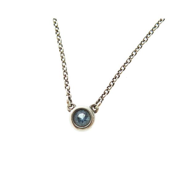 【未使用】ティファニー★バイザヤード アクアマリン ネックレス シルバー　925 ティファニー TIFFANY & CO. SILVER 925 アクアマリン バイザヤード