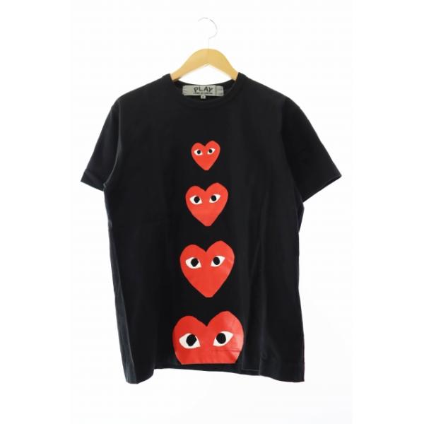 【希少】TAO 半袖Tシャツ　コムデギャルソン　ブラック　クラウン　ペイント 希少】TAO 半袖Tシャツ コムデギャルソン ブラック クラウン
