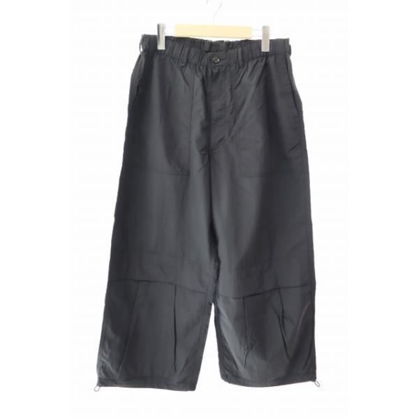【中古】サスクワッチファブリックス ナイロン カーゴ パンツ 25SS-PA9-014 L 黒 ブラック●■ サスクワッチファブリックス SASQUATCH fabrix NYLON CARGO PANTS