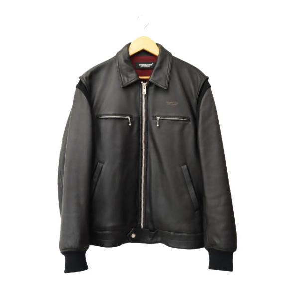 アンダーカバー UNDERCOVER 22AW ラム レザー 羊革 シングル アンダーカバー UNDERCOVER 22AW ラム レザー 羊革 シングル