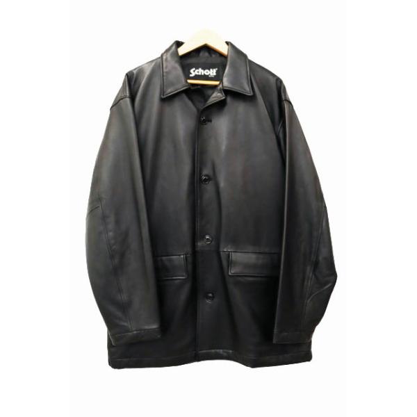 ショット SCHOTT LOOSE FIT LEATHER COACH JACKET ルーズ ショット SCHOTT LOOSE FIT LEATHER COACH JACKET ルーズ