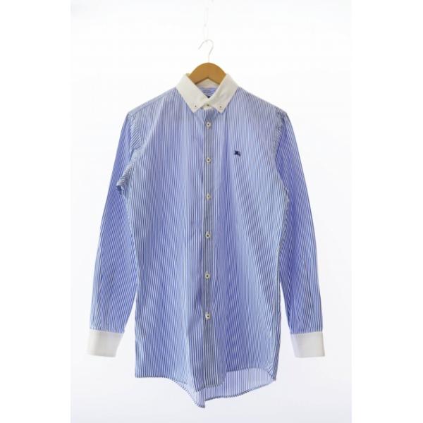 38タグ付未使用　バーバリーブルーレーベルの長袖シャツ BURBERRY BLUE LABEL - 美品 BURBERRY BLUE LABEL 長袖シャツ
