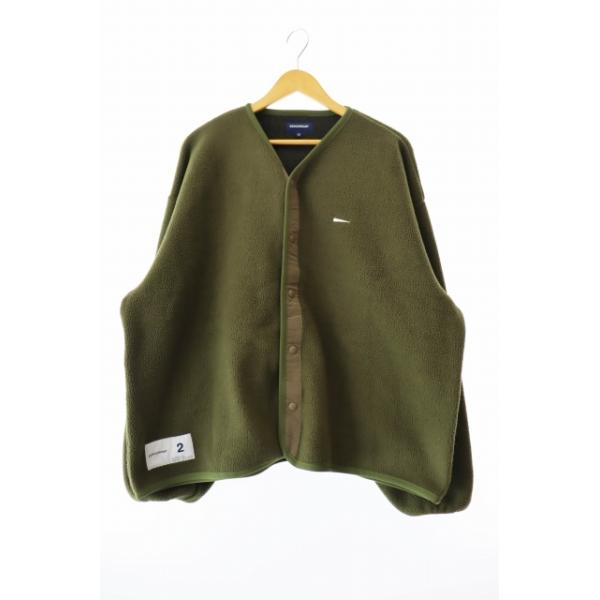 ディセンダント DESCENDANT 21AW KNOT FLEECE CARDIGAN ノット