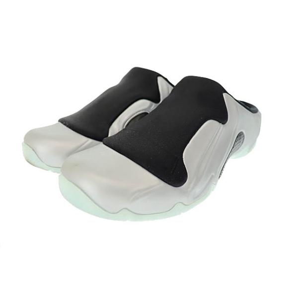 ナイキ NIKE CLOGPOSITE CHROME クロッグポジット クローム スリッポン サンダル FQ8257-002 28.5 ブラック シルバー ▲■250509 メンズ